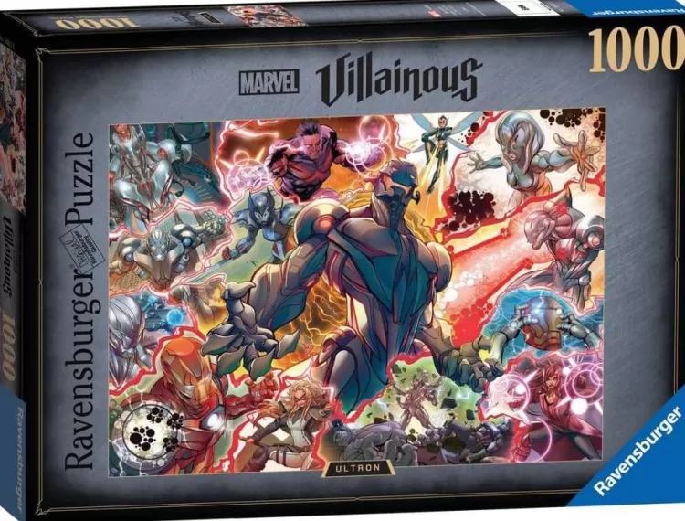 Ravensburger Sound & Screen* - Marvel Villainous - Ultron - 1000 Piece Jigsaw Puzzle