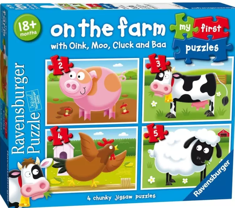 Ravensburger Farming* - My First Puzzle - On The Farm Jigsaw Puzzle