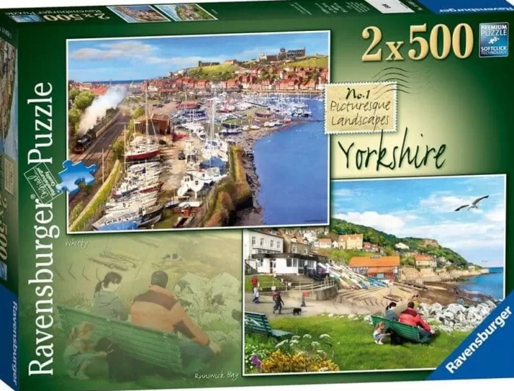 Ravensburger Yorkshire* - Picturesque Yorkshire 2 X 500 Piece Jigsaw Puzzle