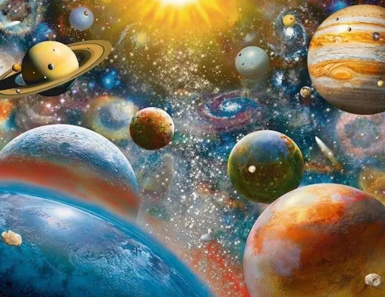 Ravensburger Space* - Planetary Vision 1000 Piece Jigsaw Puzzle