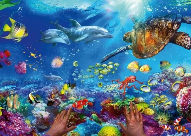 Ravensburger Animals & Wildlife* - Snorkeling - 1000 Piece Jigsaw Puzzle