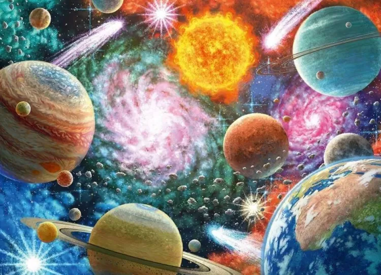 Ravensburger Space* - Spectacular Space - 100Xxl Piece Jigsaw Puzzle