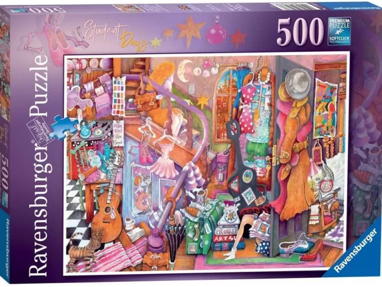 Ravensburger Pastimes* - Student Days - 500 Piece Jigsaw Puzzle