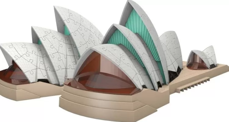 Ravensburger Locations & Buildings* - Sydney Opera House 3D Puzzle - 216 Piece Jigsaw Puzzle
