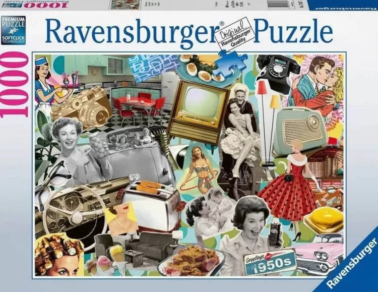 Ravensburger Nostalgia* - The 50S - 1000 Piece Jigsaw Puzzle