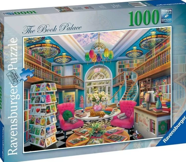 Ravensburger Pastimes* - The Book Palace - 1000 Piece Jigsaw Puzzle