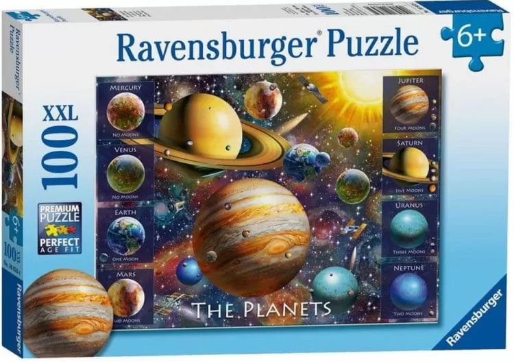 Ravensburger Space* - The Planets - 100Xxl Piece Jigsaw Puzzle