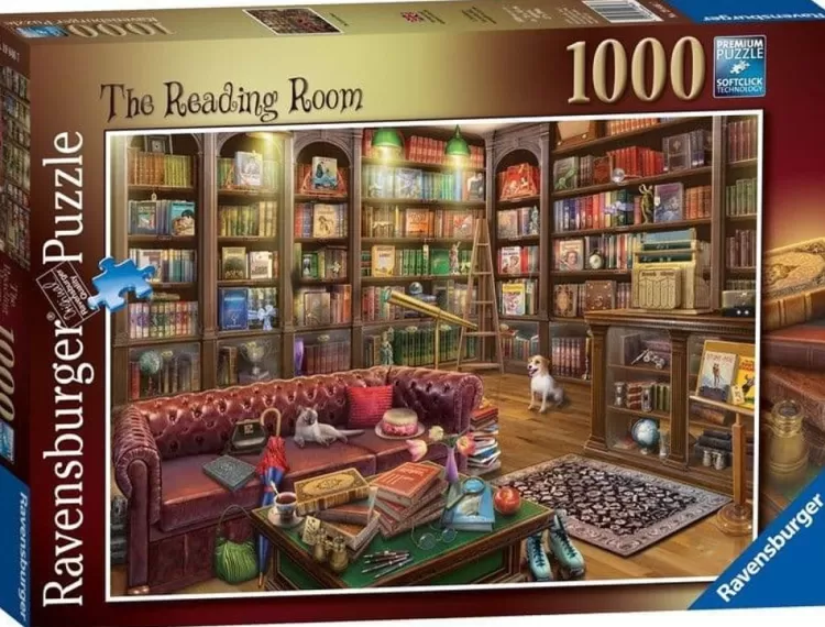 Ravensburger Pastimes* - The Reading Room - 1000 Piece Jigsaw Puzzle