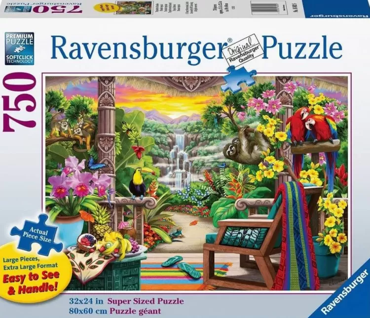 Ravensburger Animals & Wildlife* - Tropical Retreat - 750Xl Piece Jigsaw Puzzle