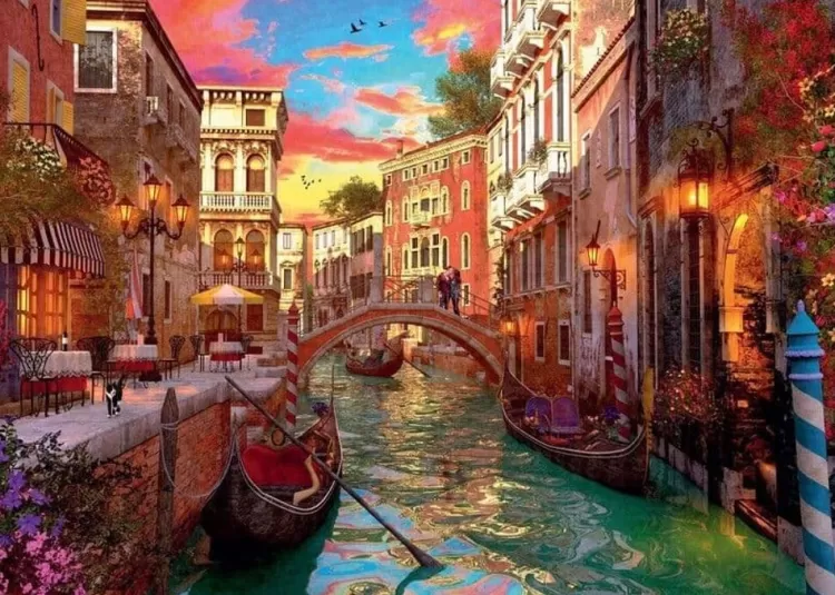 Ravensburger Locations & Buildings* - Venice Romance - 1000 Piece Jigsaw Puzzle