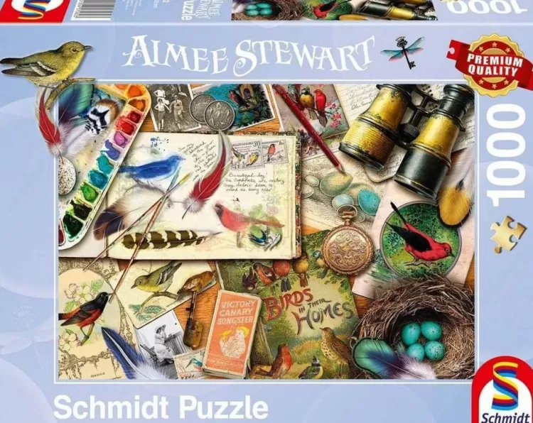 Schmidt Animals & Wildlife* - Aimee Stewart - Birdwatching - 1000 Piece Jigsaw Puzzle