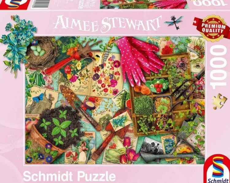 Schmidt Flowers & Gardens* - Aimee Stewart - Everything For The Garden - 1000 Piece Jigsaw Puzzle