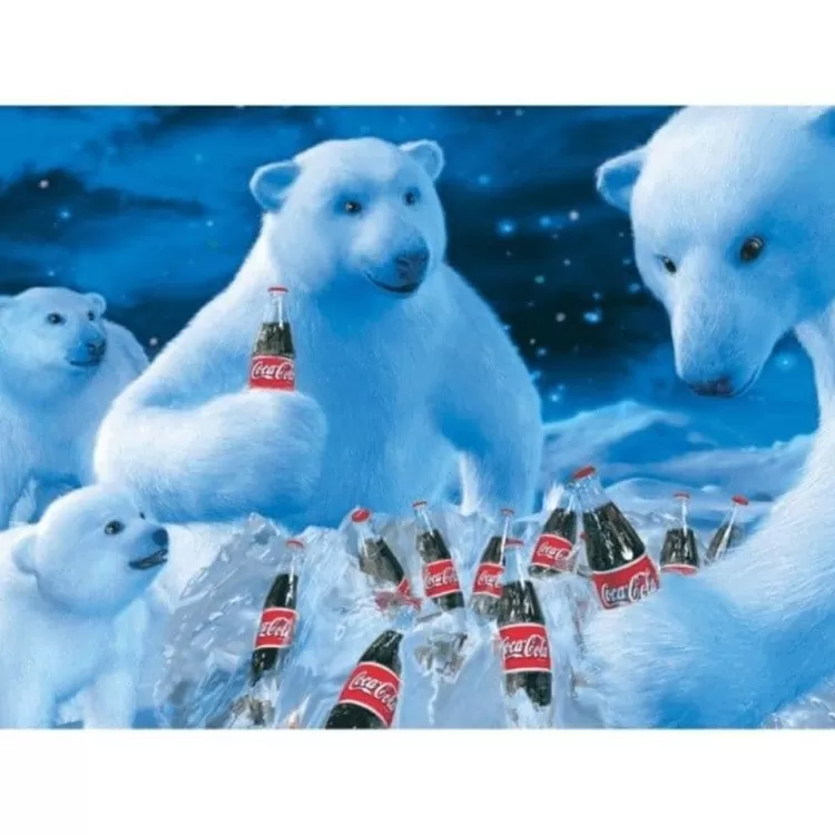 Schmidt Nostalgia* - Coca Cola Polar Bears - 1000 Piece Jigsaw Puzzle