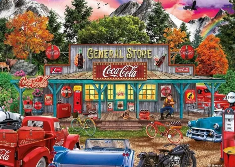 Schmidt Nostalgia* - Coca Cola Store - 1000 Piece Jigsaw Puzzle