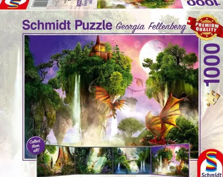 Schmidt Flowers & Gardens* - Georgia Fellenberg - Custodians Of The Forest - 1000 Piece Jigsaw Puzzle