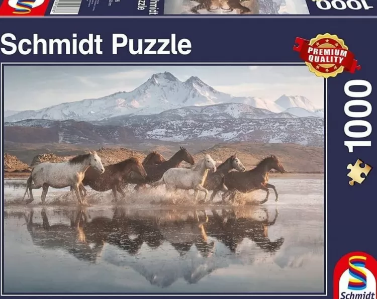 Schmidt Animals & Wildlife* - Horses In Cappadocia - 1000 Piece Jigsaw Puzzle