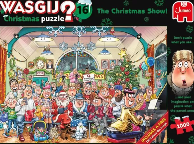 Jumbo Christmas*Wasgij Christmas 16 - Christmas Show