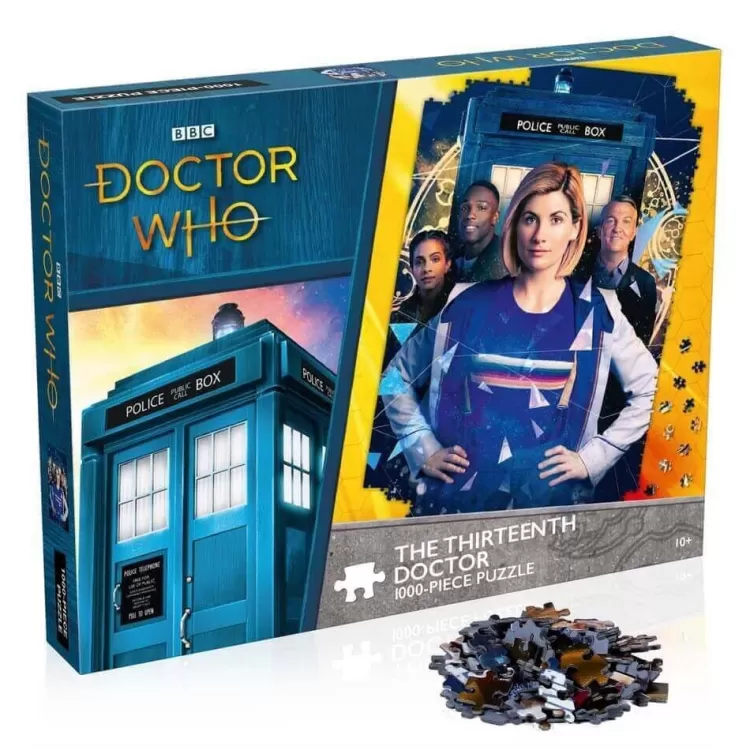 Winning Moves Sound & Screen* - Doctor Who The 13Th Doctor - 1000 Piece Jigsaw Puzzle