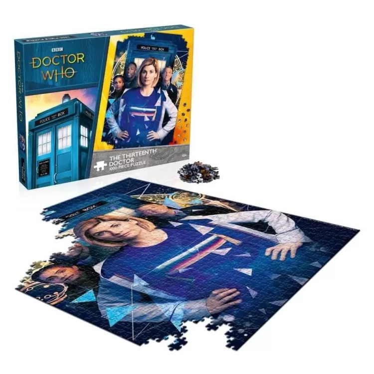 Winning Moves Sound & Screen* - Doctor Who The 13Th Doctor - 1000 Piece Jigsaw Puzzle