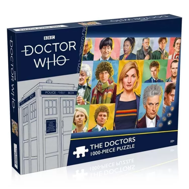Winning Moves Sound & Screen* - Doctor Who The Doctors - 1000 Piece Jigsaw Puzzle