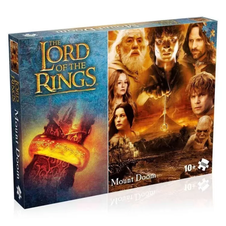 Winning Moves Sound & Screen* - Lord Of The Rings Mount Doom - 1000 Piece Jigsaw Puzzle