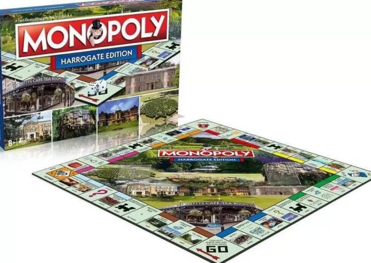 Winning Moves Locations & Buildings* - Monopoly - Harrogate Edition